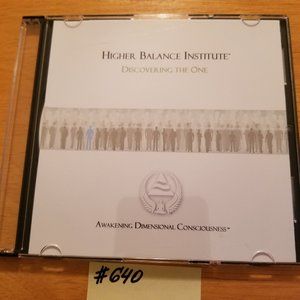 640Z Preowned HBI's "Discovering the One" 1CD